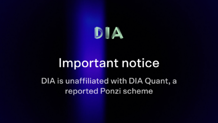 Important Notice: No Tie to DIA Quant Scam